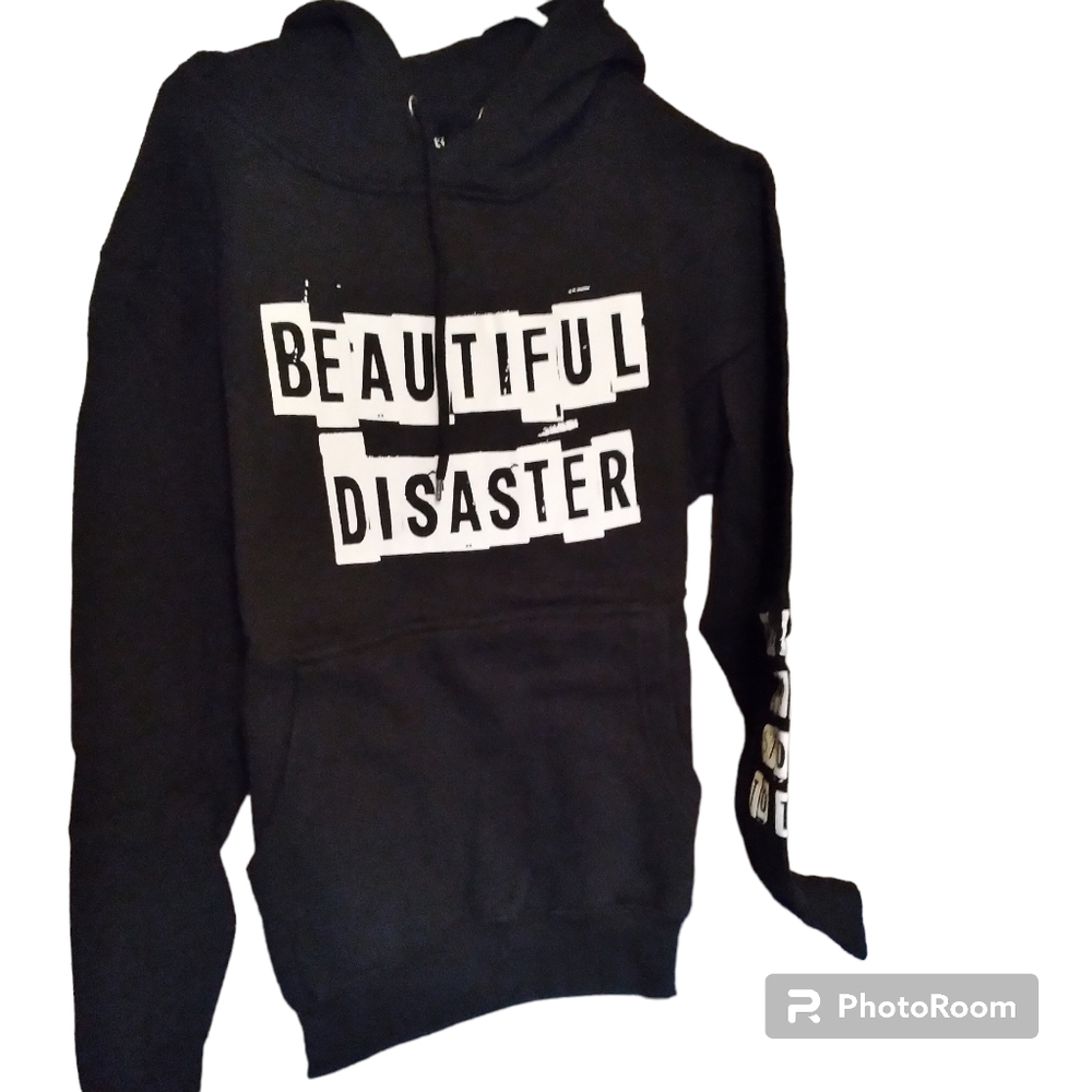 Beautiful Disaster hoodie. Size medium